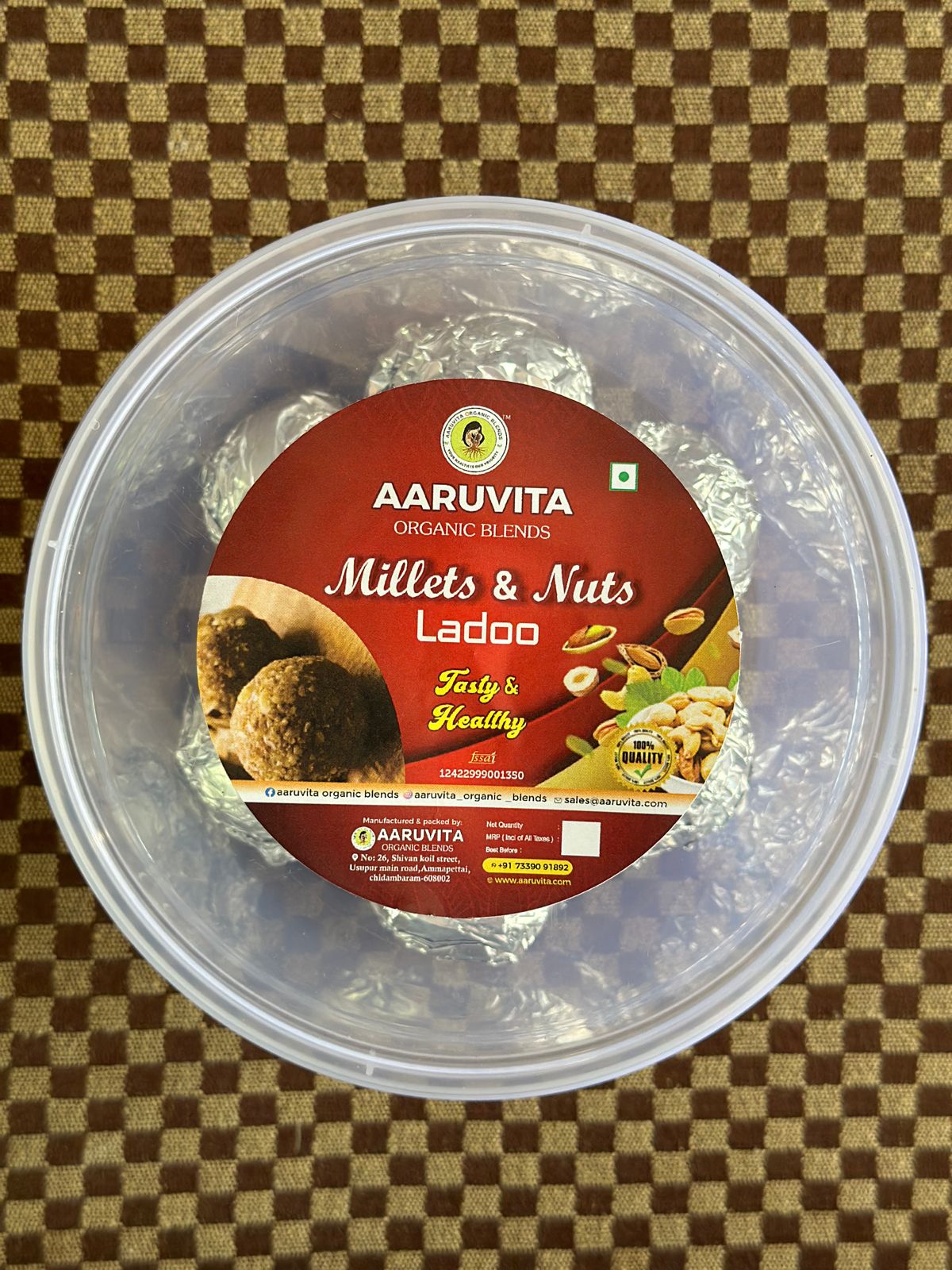 MILLETS & NUTS LADOO