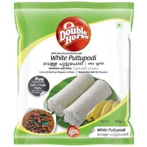 Double Horse White Puttu Podi