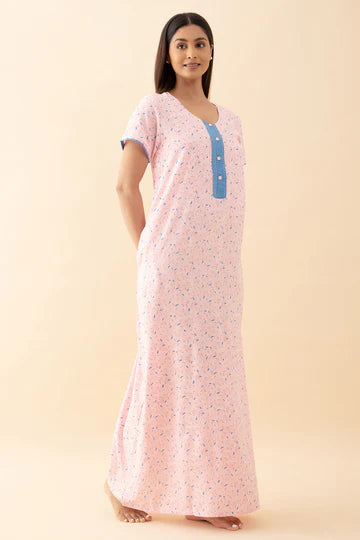 Kalamkari Printed Nighty
