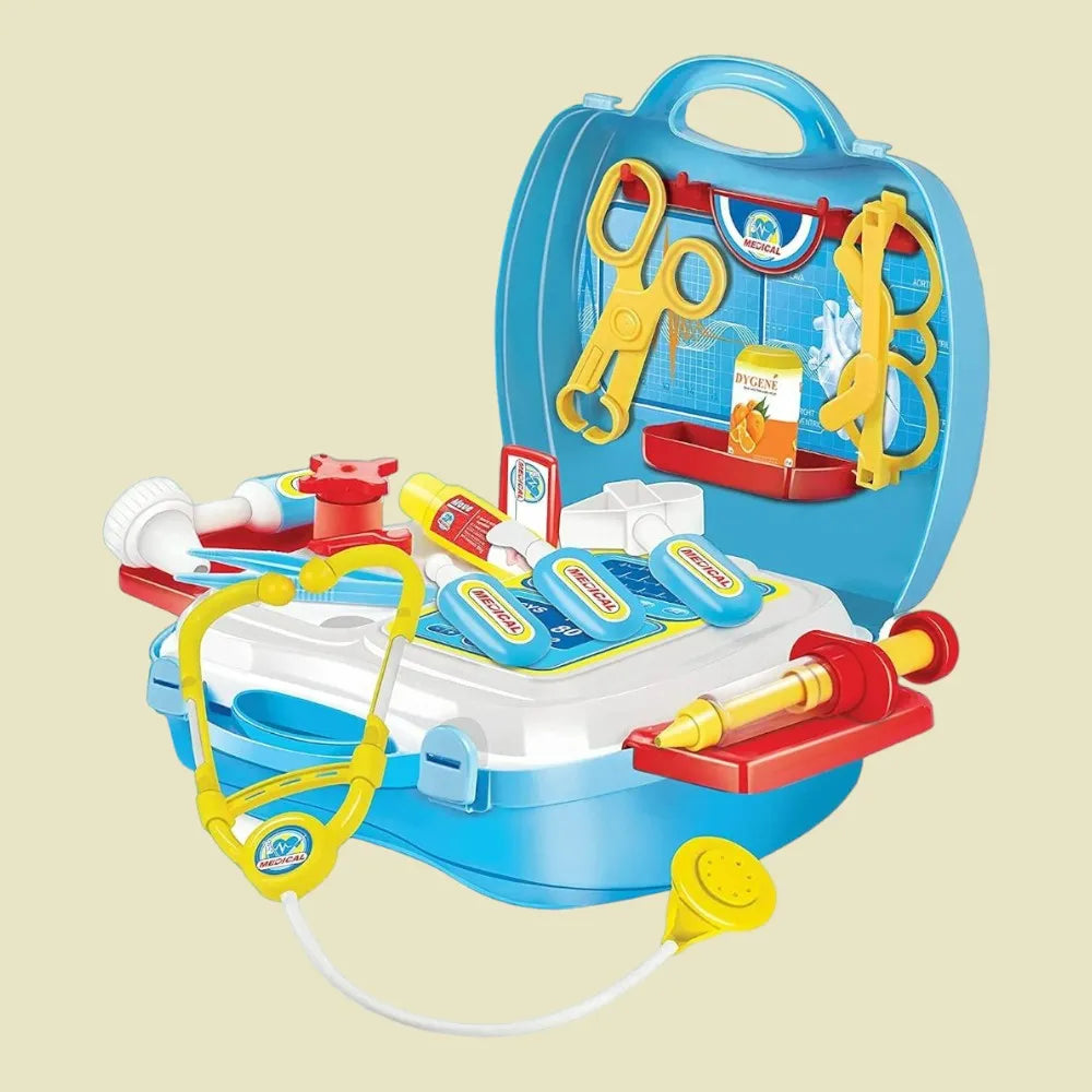 Wembley Pretend Play Doctor Play Sets For Kids Doctor Kit Toys With Suitcase (Doctor Set - Box)