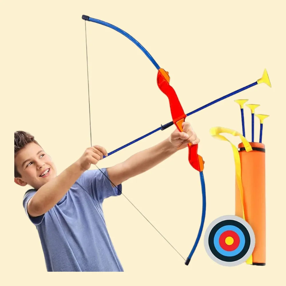 Wembley Bow and Arrow Archery Set for Kids and Adults - Includes Target Board