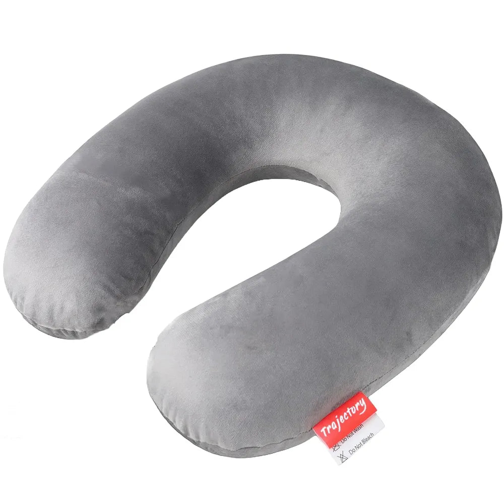 Trajectory Travel Neck Pillow Rest Cushion with 5 Years Warranty for Travel and Sleeping