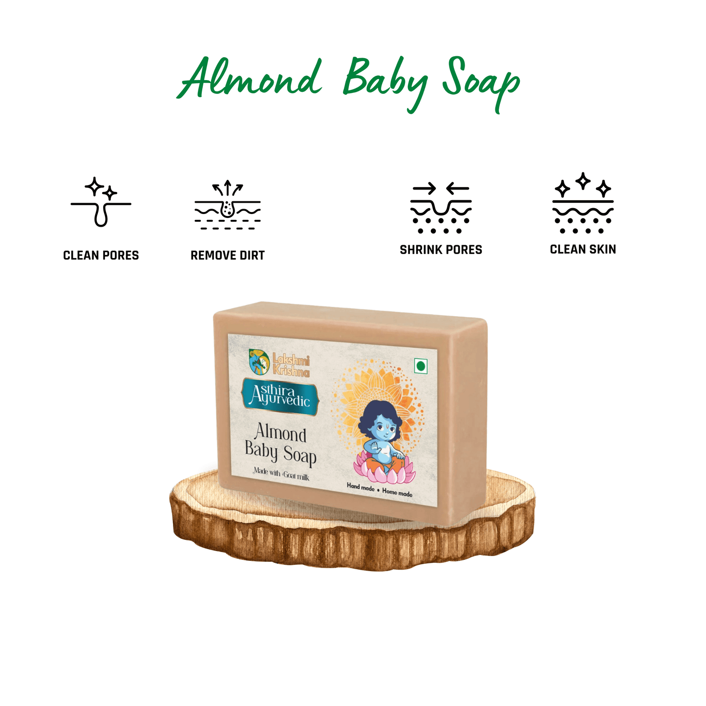Goat Milk Almond Baby Soap