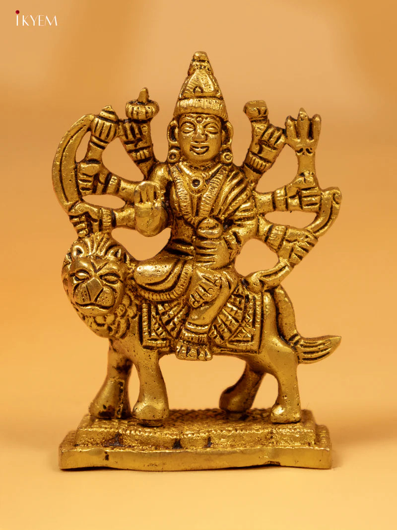 Brass Durga Idol - KK26210