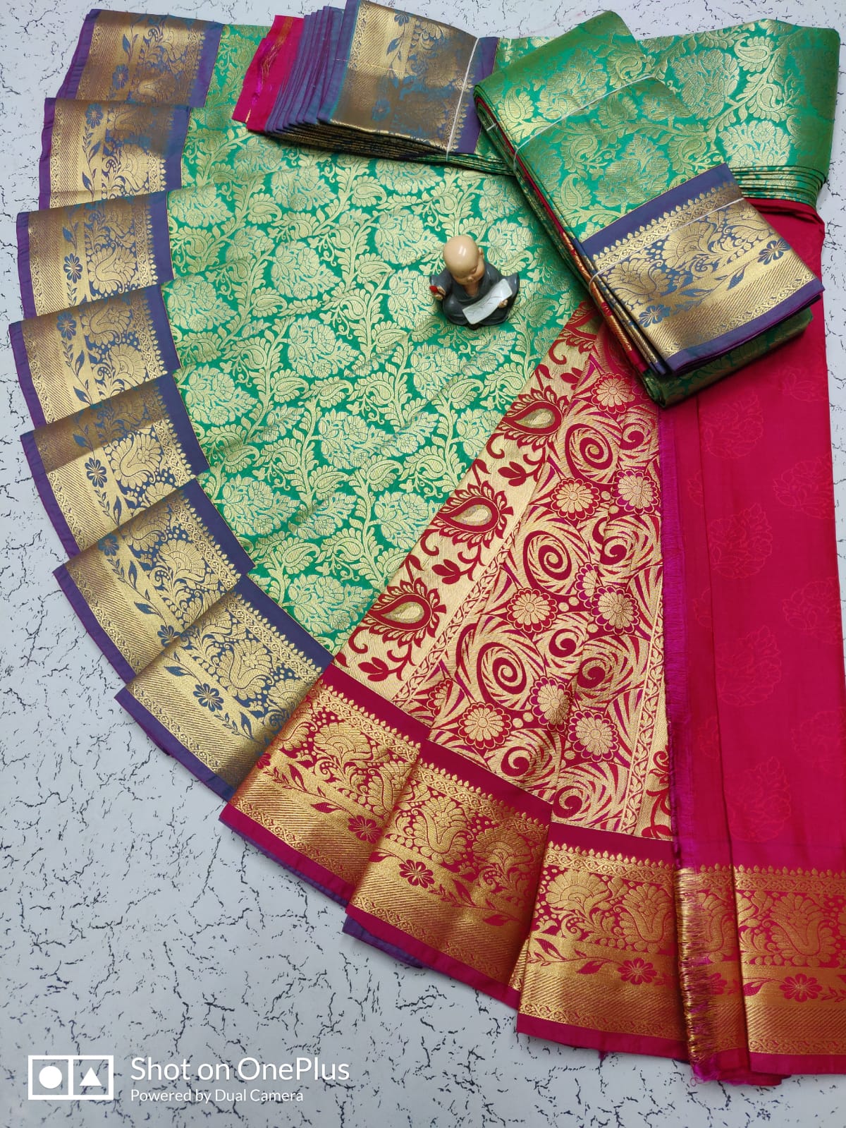 Kancheepuram Semisilk Wedding Sarees Collection