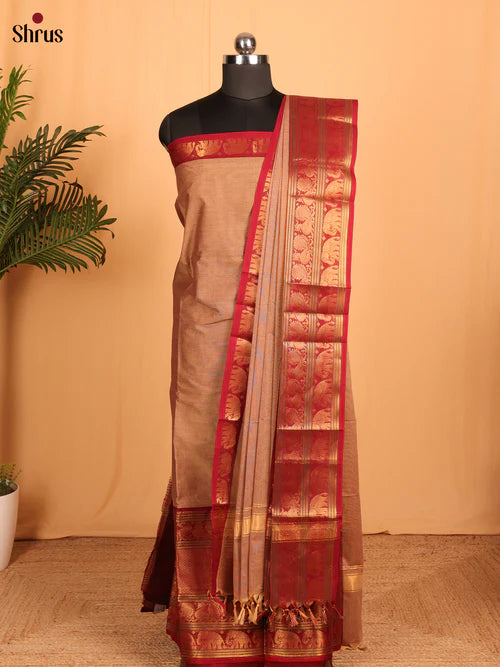 chettinad top & dupatta combo