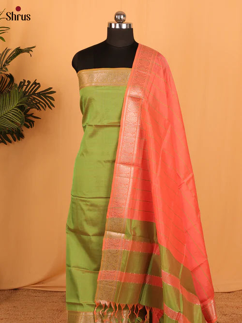 mangalagirisico top & dupatta combo