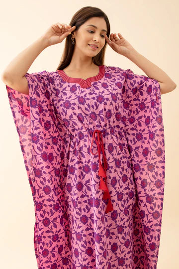 Kalamkari Printed Nighty