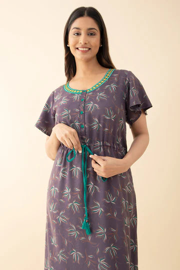 Kalamkari Printed Nighty