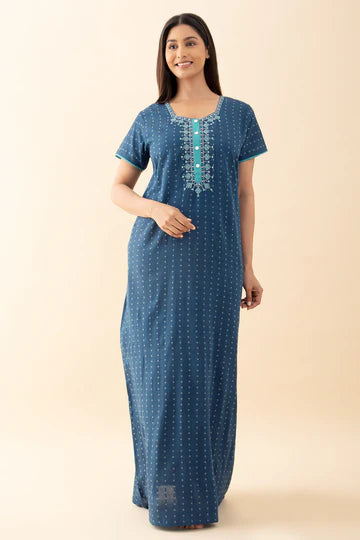 Kalamkari Printed Nighty