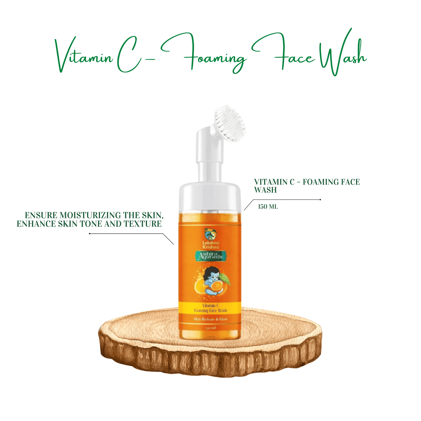 Vitamin C – Foaming Face Wash