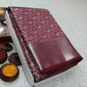 Elampillai silver bridal sarees