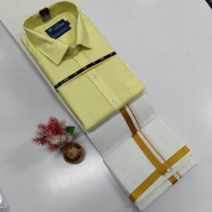 cotton dhoti set
