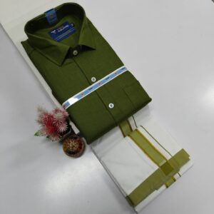 cotton dhoti set