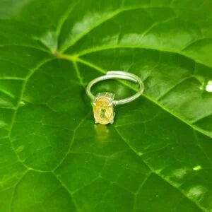 Citrine Gem Ring