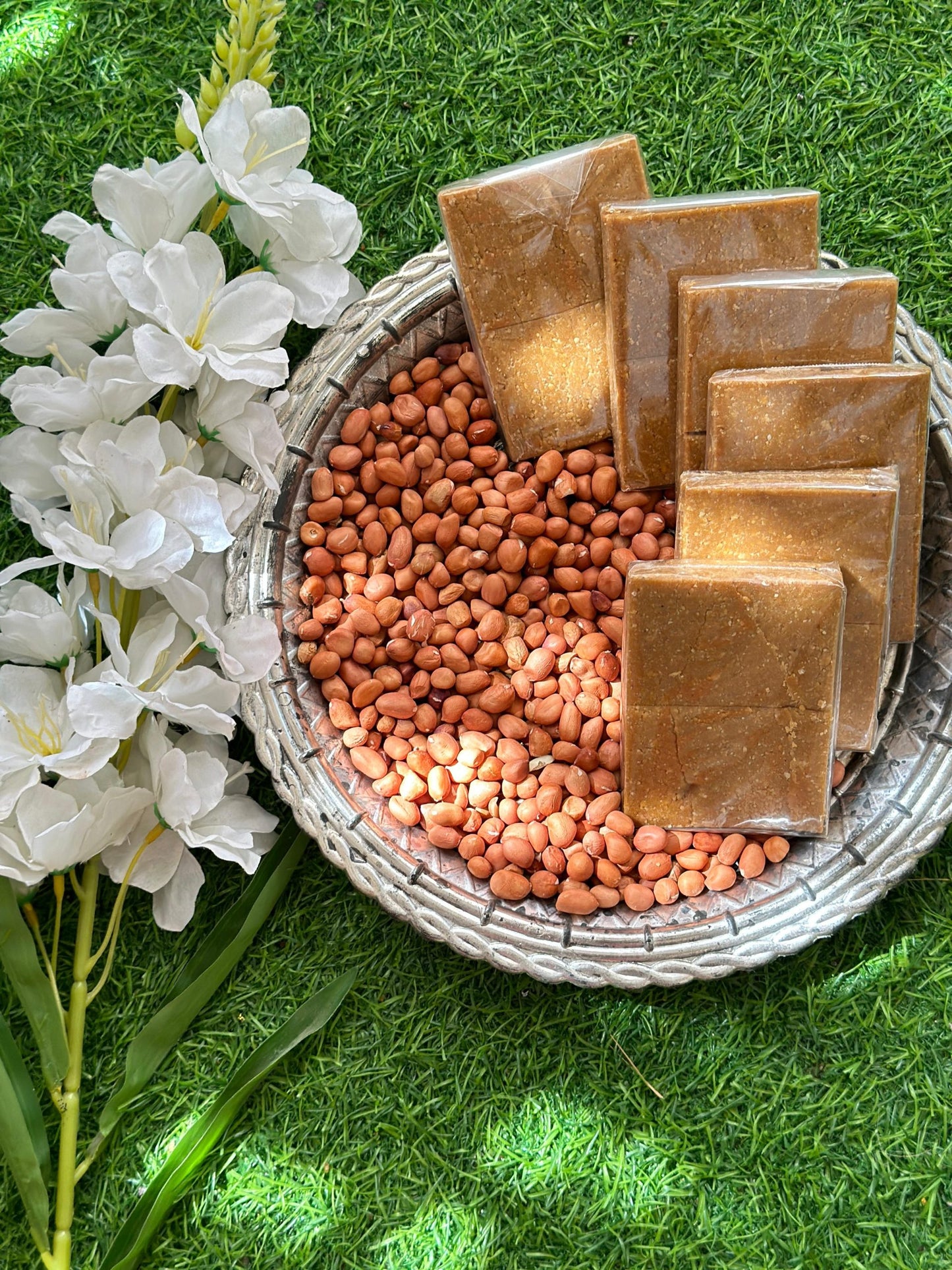 Handmade Organic Kadalai Burfi