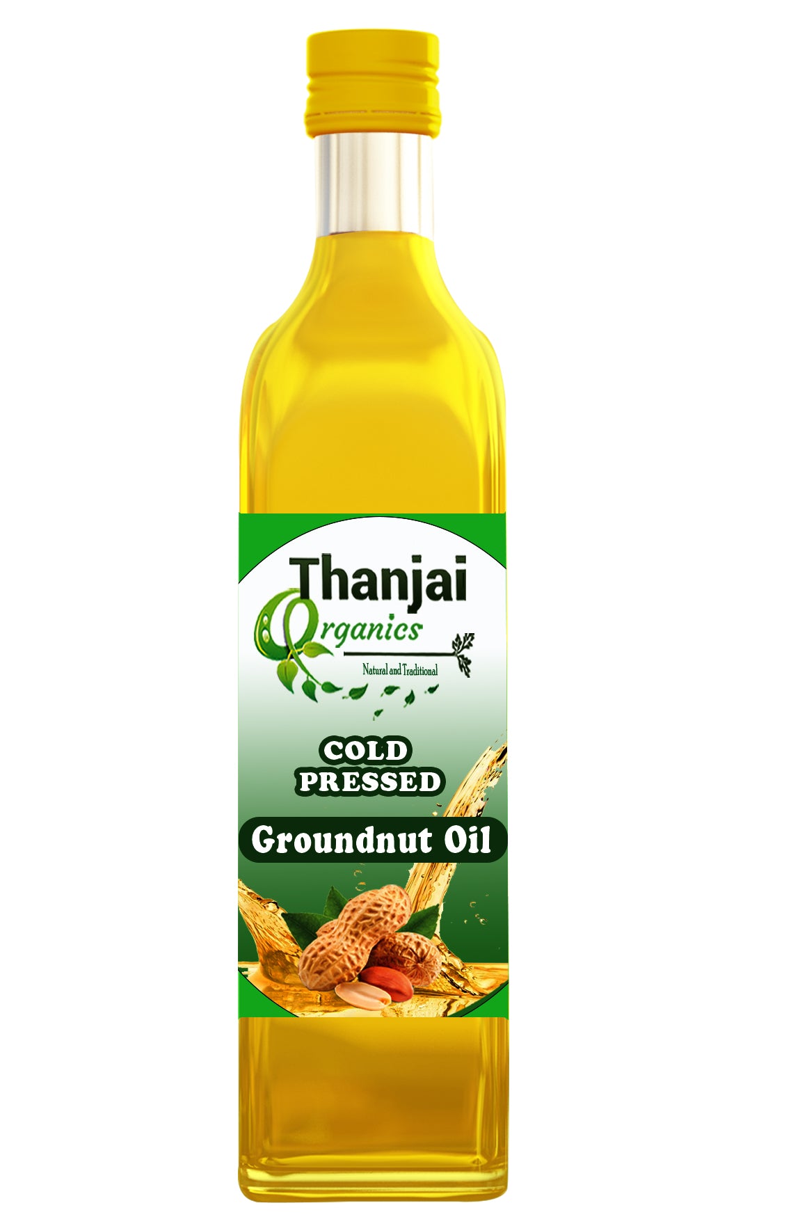 Wood Pressed Groundnut Oil