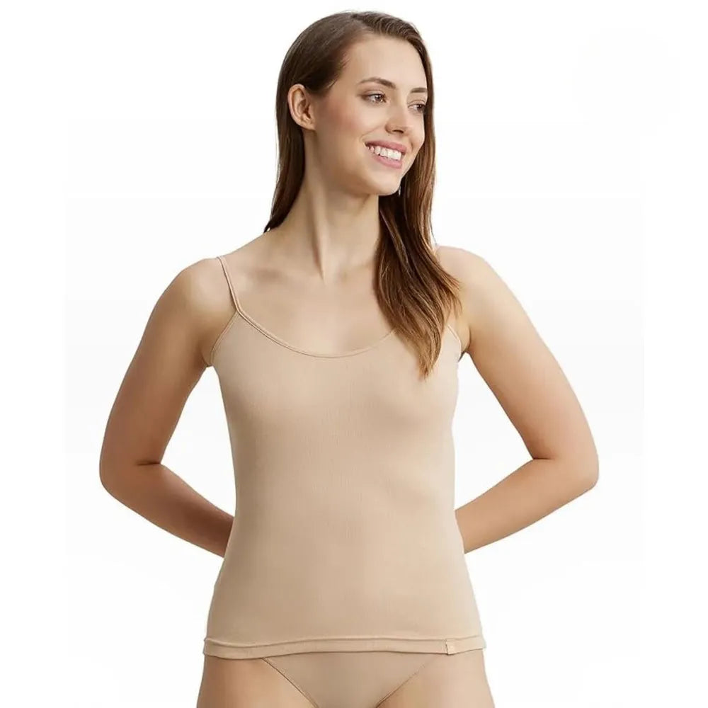 Jockey 1487 Women's Super Combed Cotton Rib Camisole with Adjustable Straps
