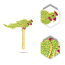 Stone Parrot Pair - 2.25 Inches | 2 Pcs/ Artificial Parrots for Decoration