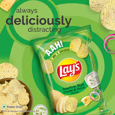 Lay's American Style Cream & Onion Potato Chips