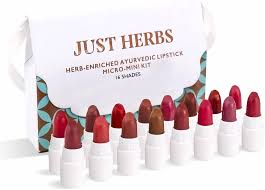 Just Herbs Herb Enriched Ayurvedic Micro-Mini Lipstick Kit