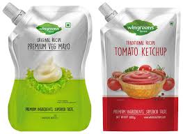 Wingreens Farms Tomato Ketchup + Premium Veg Mayonnaise Combo