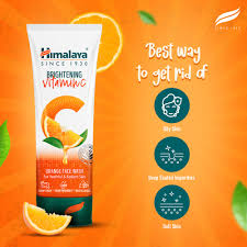Himalaya Brightening Vitamin C Orange Face Wash