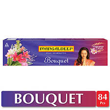Mangaldeep Bouquet Incense - Sticks - 72