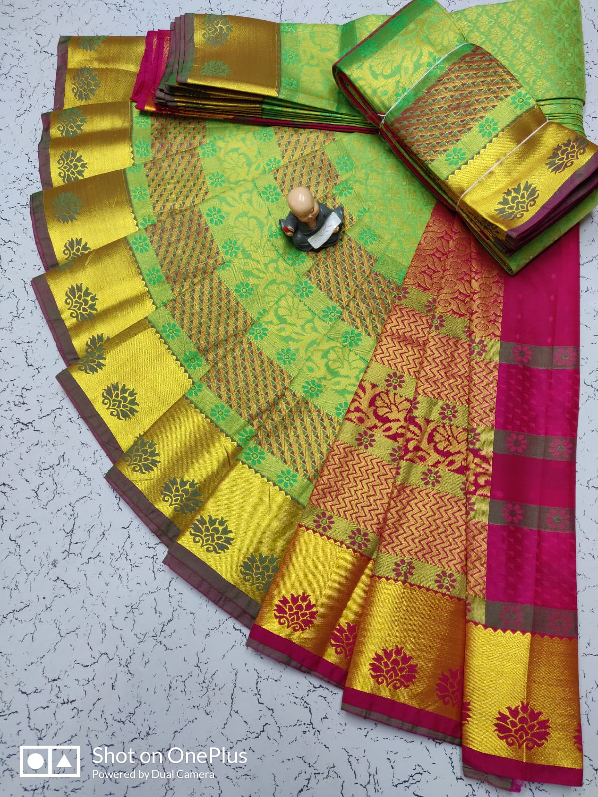 Kancheepuram Semisilk Wedding Sarees Collection