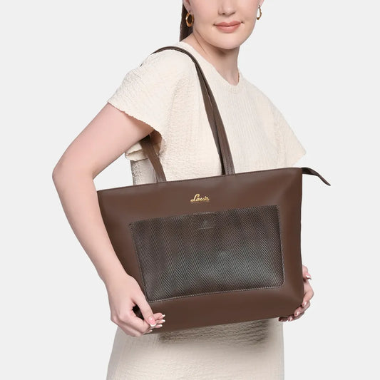 Lavie Birchy Synthetic Leather Tote Bag - L