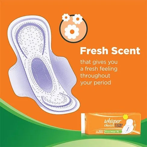Whisper Choice Sanitary Pads - XL