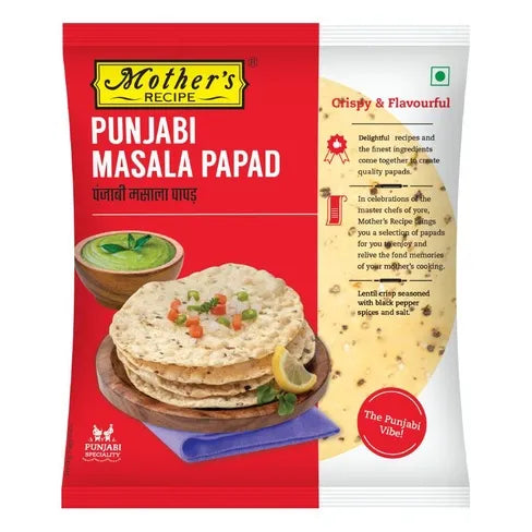 Mother's Recipe Recipe Punjabi Masala Papad