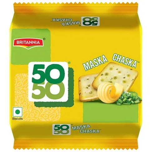 Britannia 50-50 Maska Chaska Biscuits