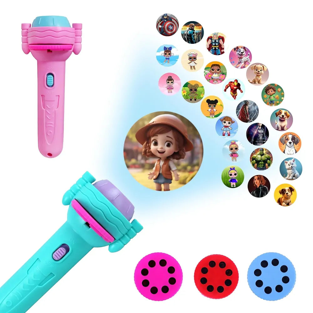 Toyshine Projection Flashlight Educational Toy (3+ Years)(Pack)