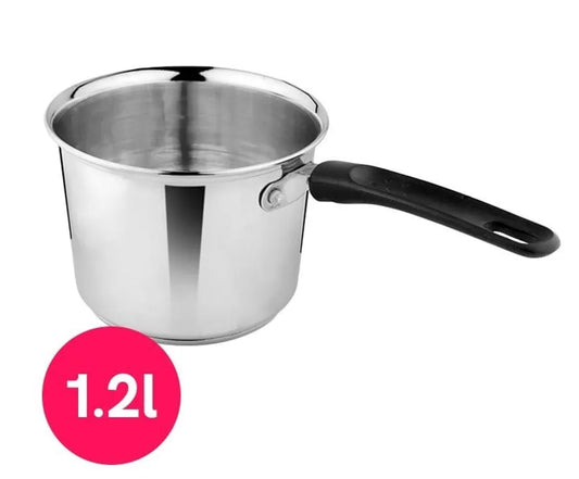 Vinayak Milk/Tea Pan (Stainless Steel, 1.2 L)