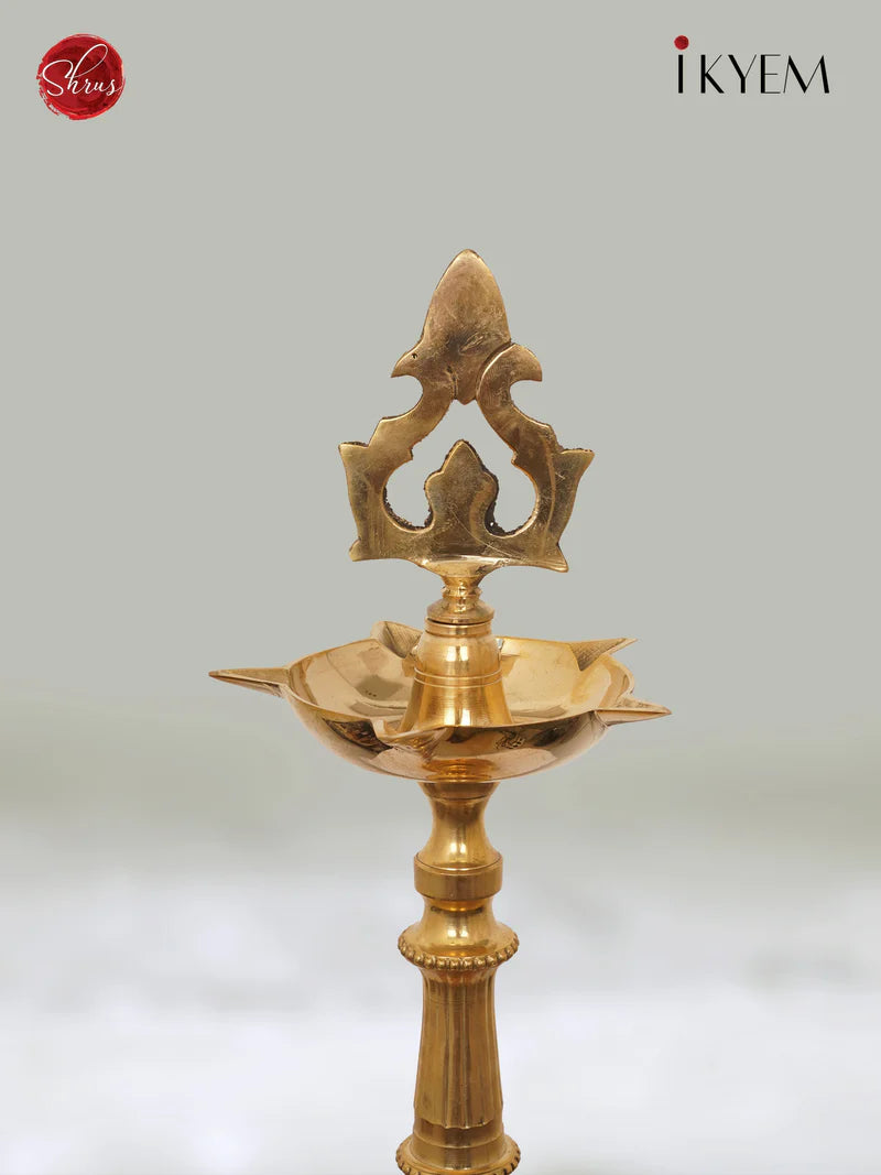 Brass 5-Face Vel Kuthu Vilakku - 3F7001