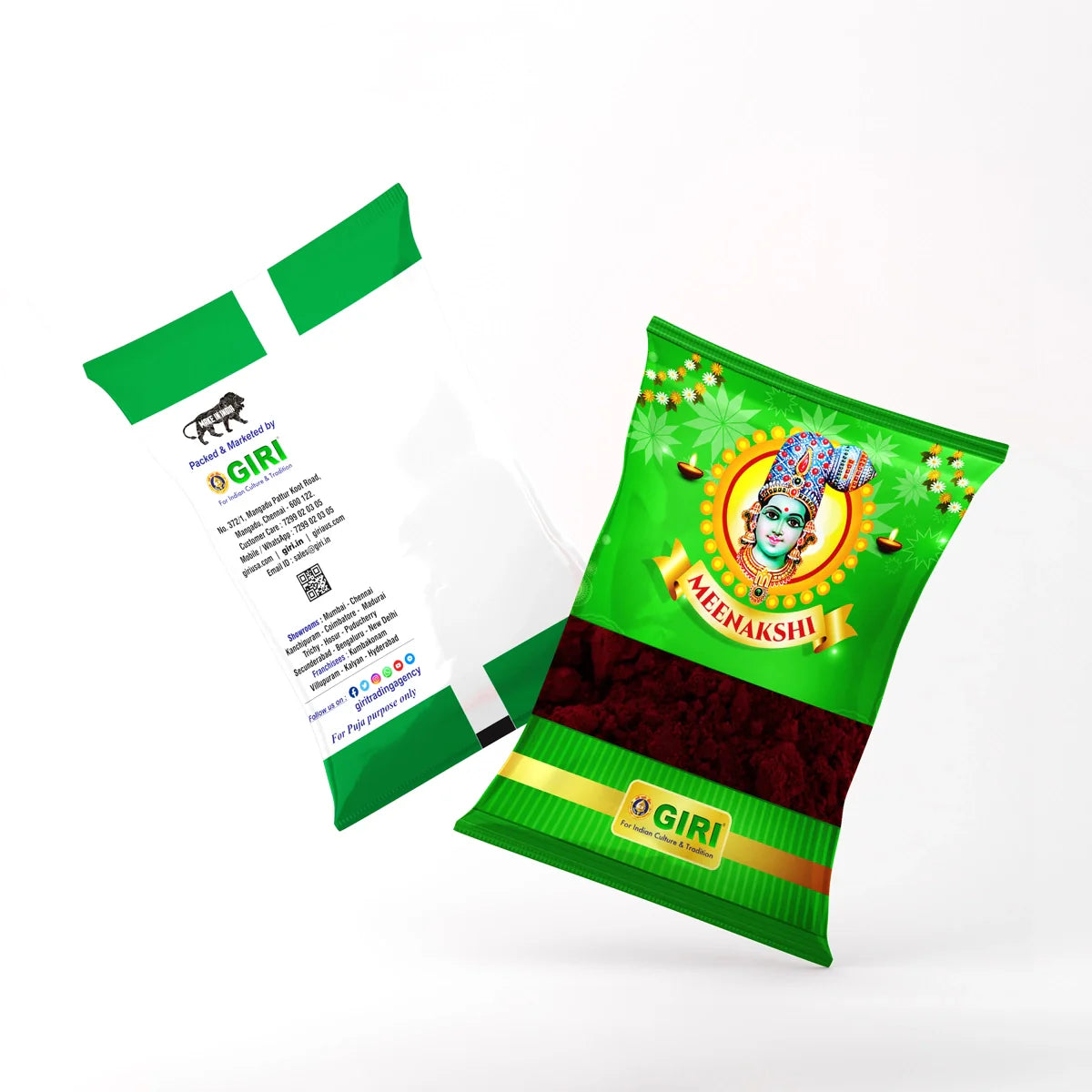 Thazhampoo Kumkum | Sindoor/ Maroon Colour/ Thalampoo Kumkuma for Pooja