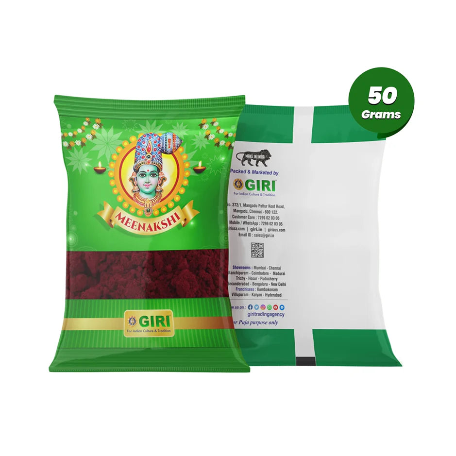 Thazhampoo Kumkum | Sindoor/ Maroon Colour/ Thalampoo Kumkuma for Pooja
