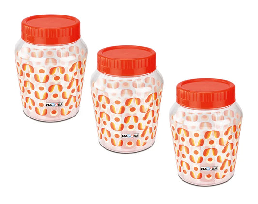 Nayasa Jenny Container ( 3 Pc Set) Dlx 600Ml