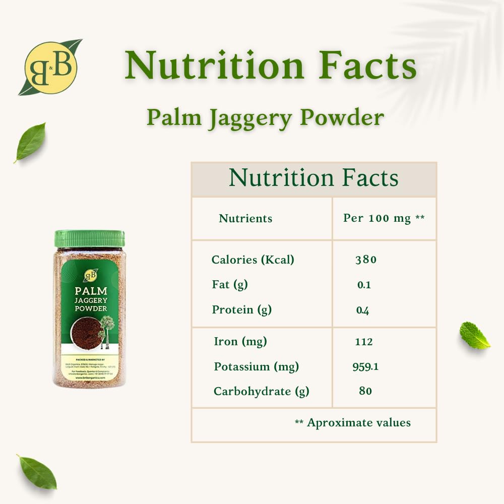 Karupatti/Palm Jaggery Powder - 1 kg/Traditional Palm Jaggery powder/Karupatti Thool