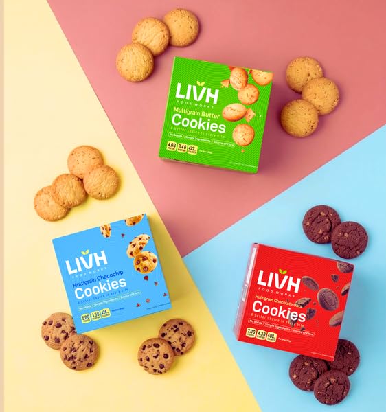 Assorted Premium Cookie Combo Pack - 12 Cookies (240g) | Chocolate Oats, Butter & Choco Chip | 3 Boxes x 4 Cookies | No Added Preservatives | Balanced sweetness | Real Butter | Everyday Snack | Bakery-Style & Freshly Baked