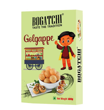 Ready-to-Eat Pani Puri Pellets 400g | Fry or Microwave Golgappa Papad | Instant Pani Poori Kit | Crispy & Hygienic Street Food Snack | Made with Premium Ingredients | Jumbo Family Pack