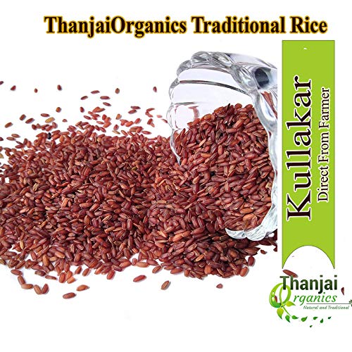 Kullakar Hand Pounded Rice 1 Kg | Traditional Red Rice | Boiled Rice | Unpolished Kullakar Arisi