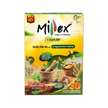 Millet Healthy Mix With Churnam 800G| 30 Natural Nutrition and 18 Herbal Churna Ingredients | Sprouted Cereals,Nuts, & Pulses |No Sugar Organic Multigrain Nutrition Drink | |Porridge Mix