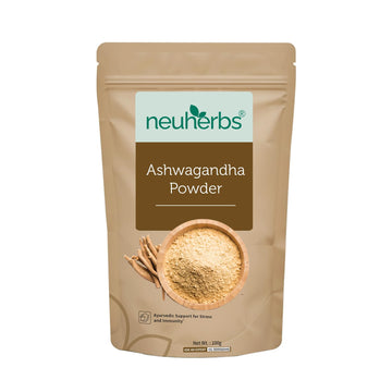 Ashwagandha Powder - 100 Gm | Ayurvedic Support for Stress Relief, Mental Calmness & Anxiety Issues | Support Strength & Energy | Certified