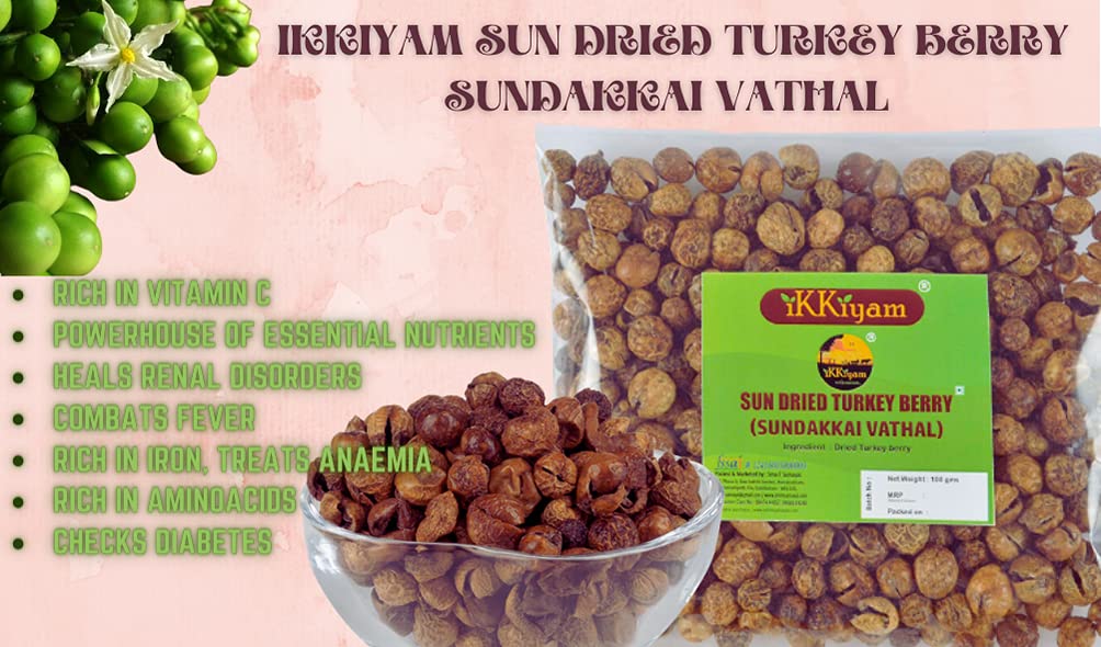 Traditional South Indian Sun-Dried Combo | Premium Organic Mix of MorMilagai, Sundakkai Vathal & Manathakkali Vathal | 100g Each – Total 300g