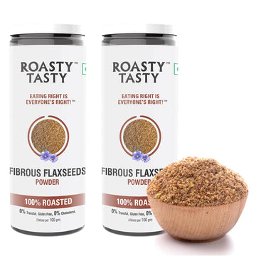 Roasted Flax Seed Powder Combo Pack of 2-300gm(150gm each)