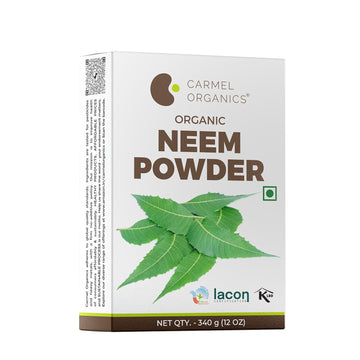 Neem Leaves Powder (340 Grams)(Pack of 1) | Jaivik Bharat Certified | Azadirachta Indica | Vembu Powder/Veppa Powder | Non-GMO | No Added Preservatives