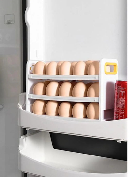 New Dawn Durable Egg Tray Box (30 Eggs) Idal Eggs Storage Box, Egg Container For Fridge, Egg Holder