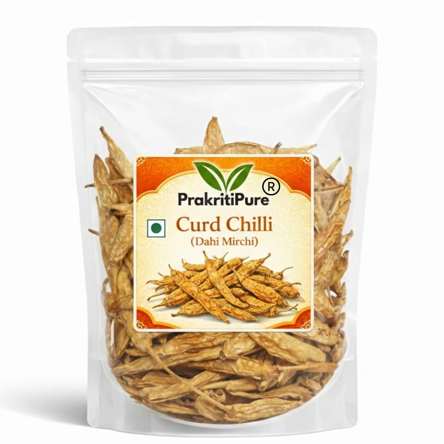 Curd Dip Sun Dry Chilly (MorMilagai Vathal)400g | Authentic Vathal Vadagam/Curd Dip Dried Chillies | Healthy & Tasty Natural Dried Dahi Mirchi salty